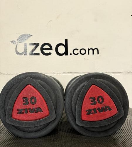 Ziva ZVO Urethane Dumbbell Pair 30 kg