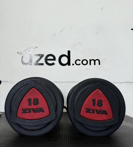 Ziva ZVO Urethane Dumbbell Pair 18 kg