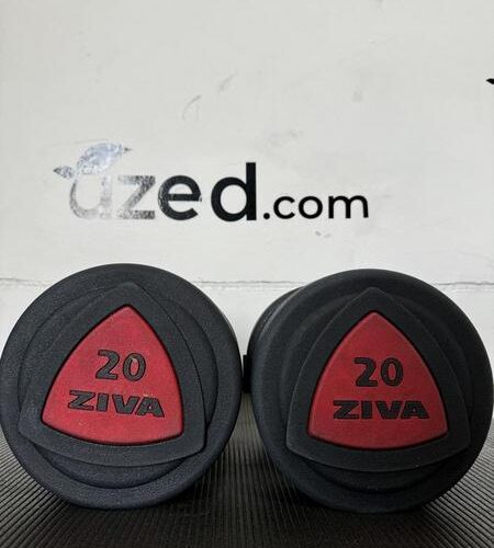 Ziva ZVO Urethane Dumbbell Pair 20 kg