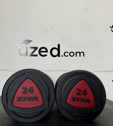 Ziva ZVO Urethane Dumbbell Pair 24kg