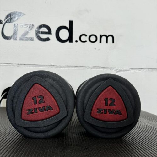 Ziva ZVO Urethane Dumbbell Pair 12KG