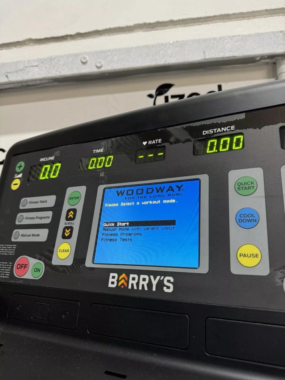 Woodway 4Front Treadmill - Personal Trainer Display - Orange - Image 9