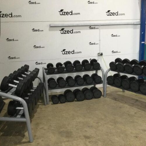 Technogym 10-50kg Urethane Dumbbell Set