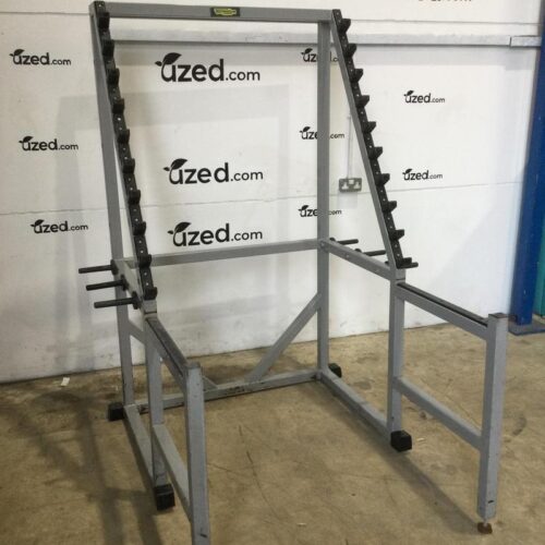 Technogym Isotonic Squat Rack - Silver