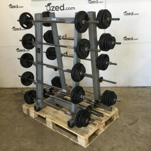 Technogym Adjustable Barbell Set 10-50kg - Urethane