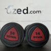 Ziva ZVO Urethane Dumbbell Pair 14KG - Image 2