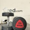 Ziva ZVO Urethane Dumbbell Pair 20KG - Image 2