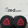 Ziva ZVO Urethane Dumbbell Pair 42KG
