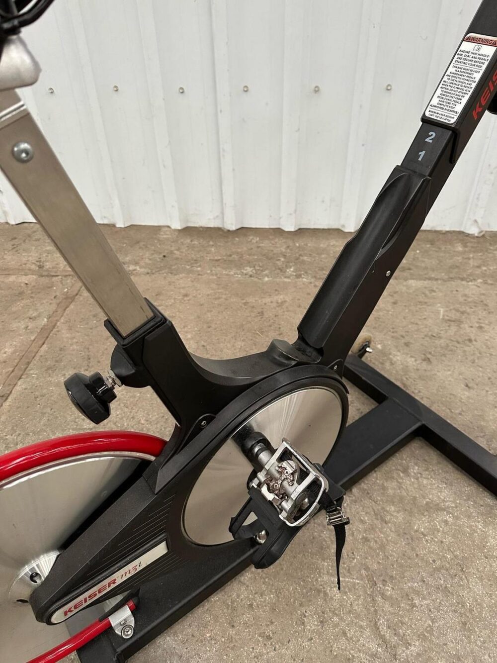 Keiser M3i Bike - Black/Red - Image 6