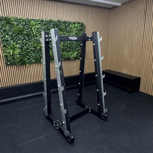 Technogym PURE STRENGTH 10 Place Barbell Rack (A0000520) Black
