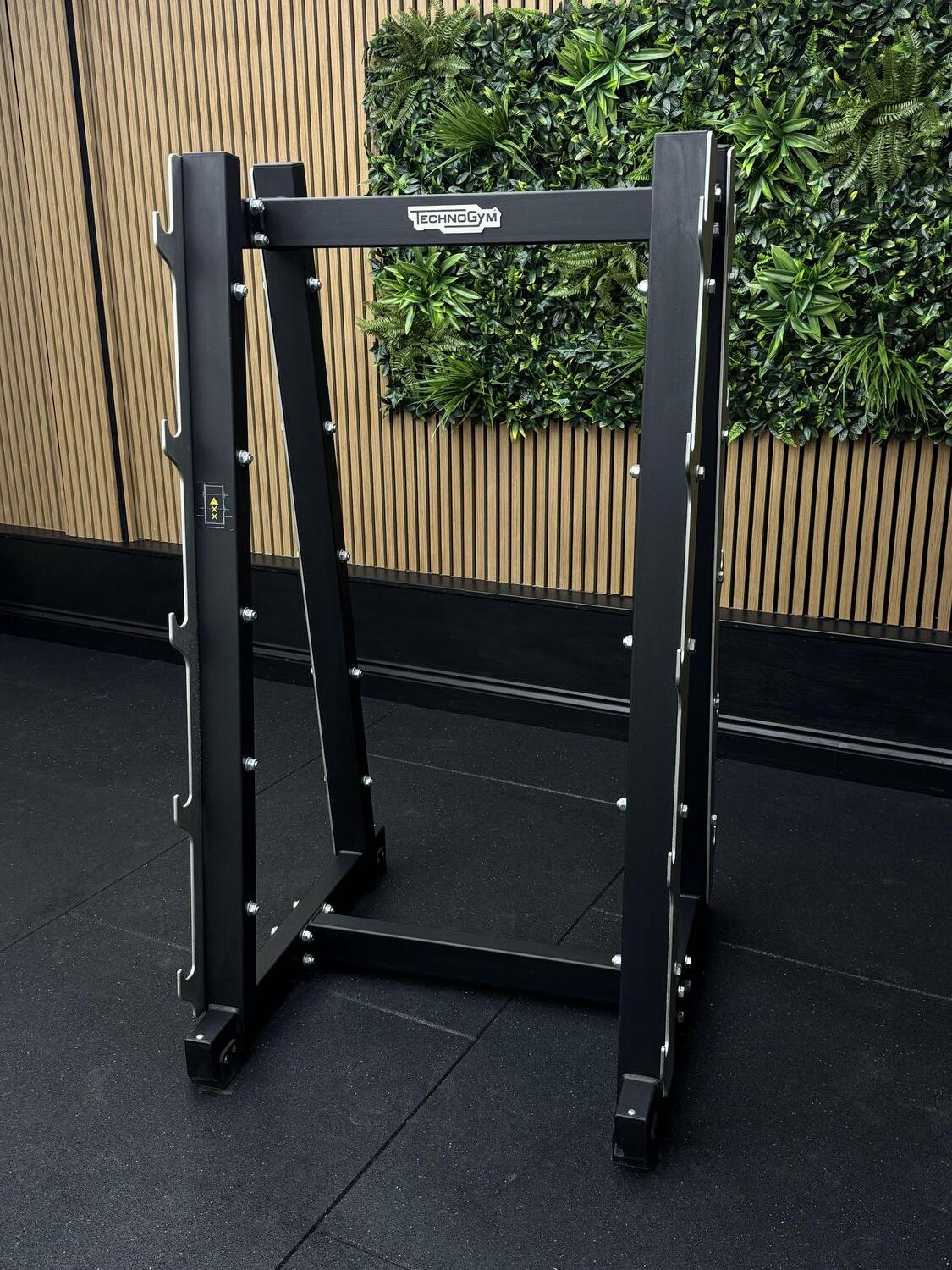 Technogym PURE STRENGTH 10 Place Barbell Rack (A0000520) Black - Image 2