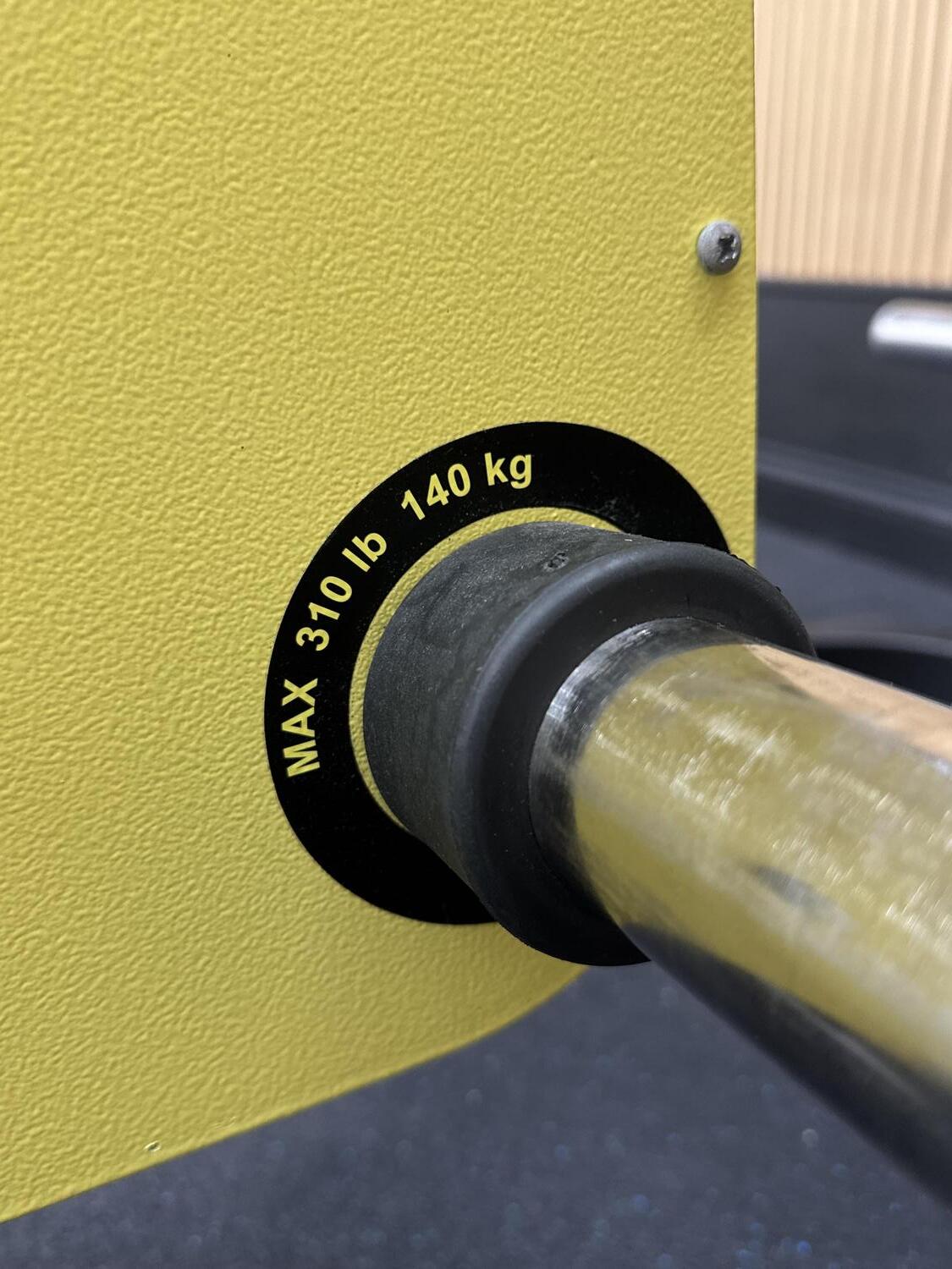 Technogym PURE STRENGTH Calf Machine (MG4500) Black/Yellow - Image 7