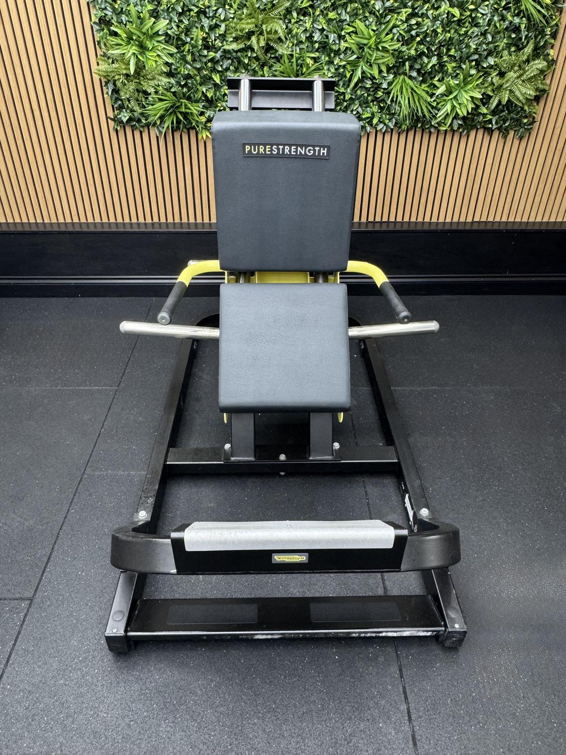 Technogym PURE STRENGTH Calf Machine (MG4500) Black/Yellow - Image 2