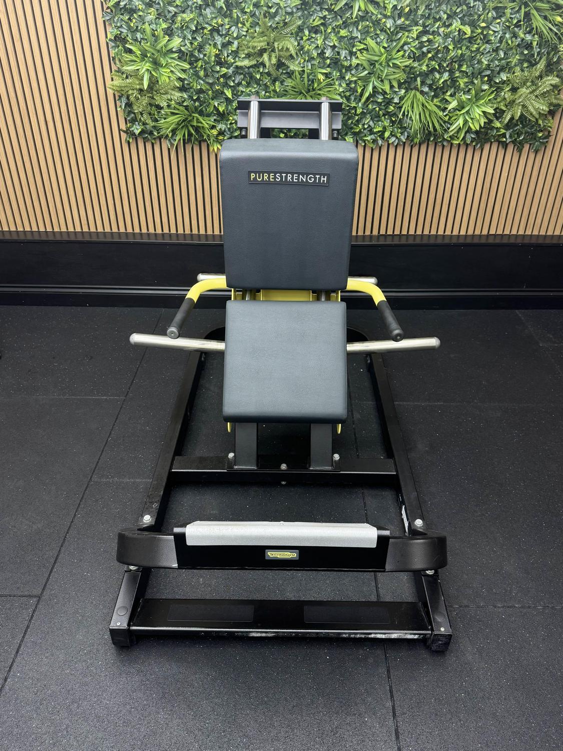 Technogym PURE STRENGTH Calf Machine (MG4500) Black/Yellow - Image 4