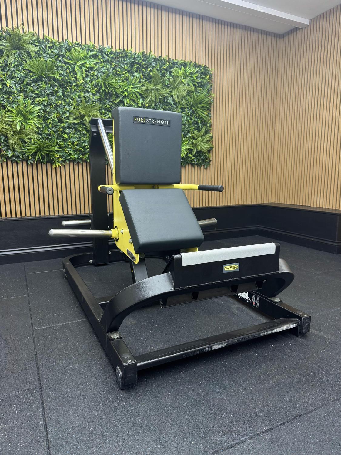 Technogym PURE STRENGTH Calf Machine (MG4500) Black/Yellow - Image 6