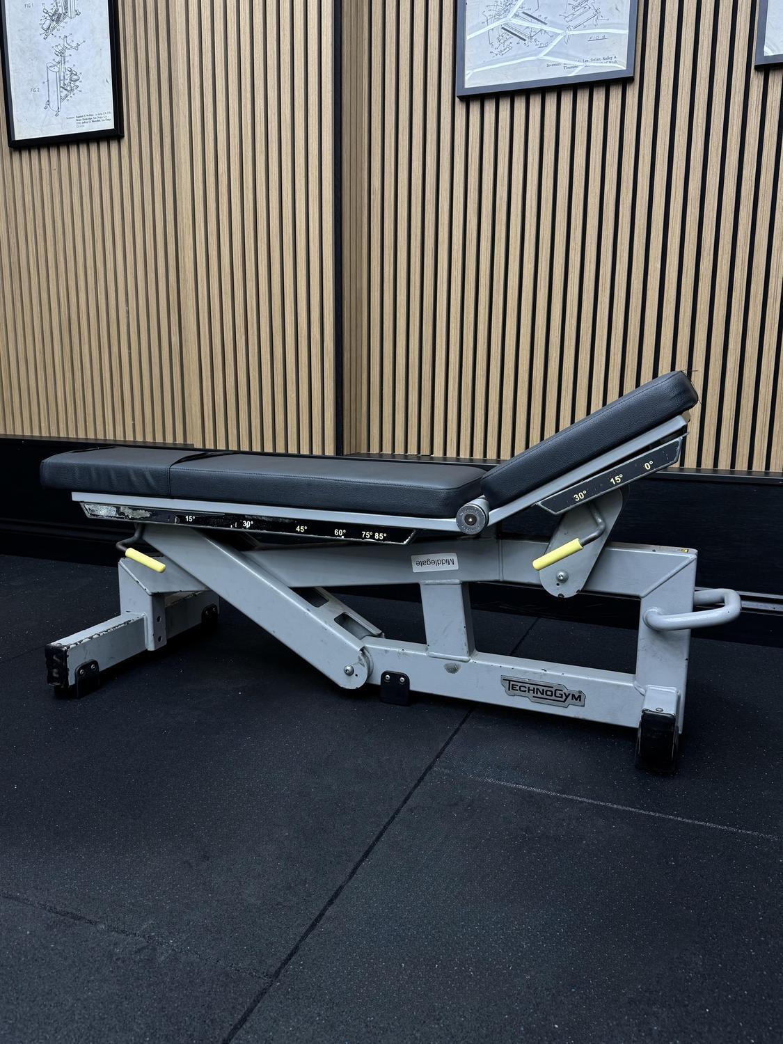 Technogym Pure Strength Adjustable Bench (PG04) Silver - Image 3