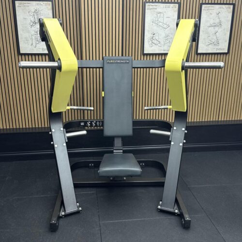 Technogym PURE STRENGTH Chest Press (MG0500) Black/Yellow