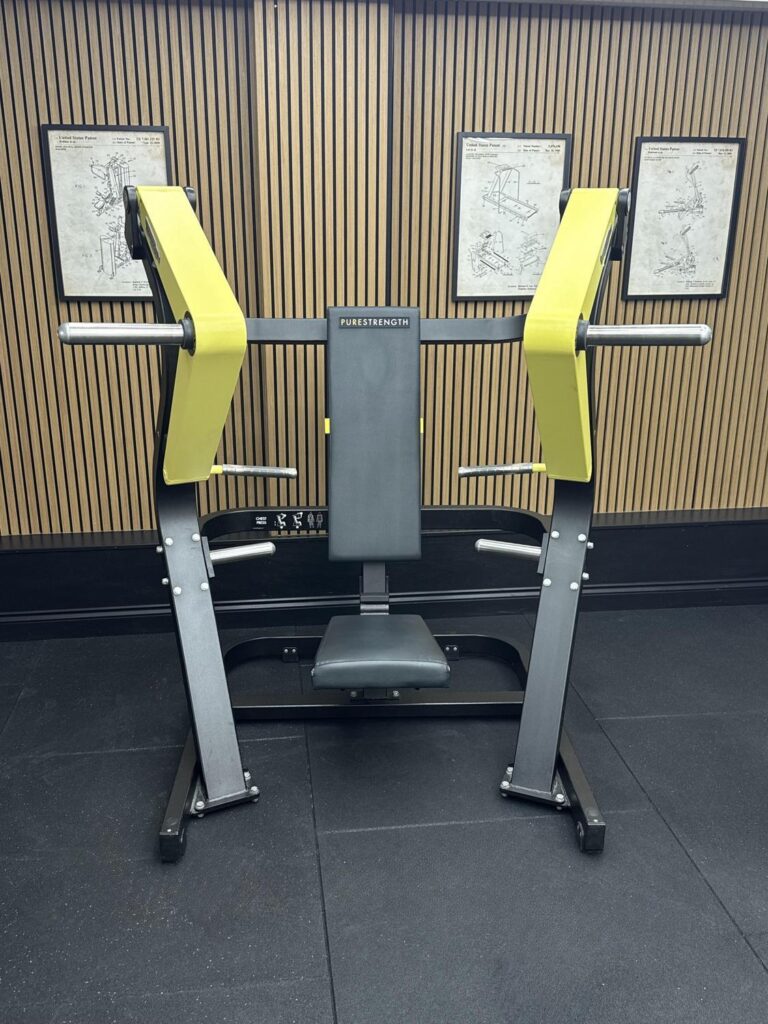 Technogym PURE STRENGTH Chest Press (MG0500) Black/Yellow