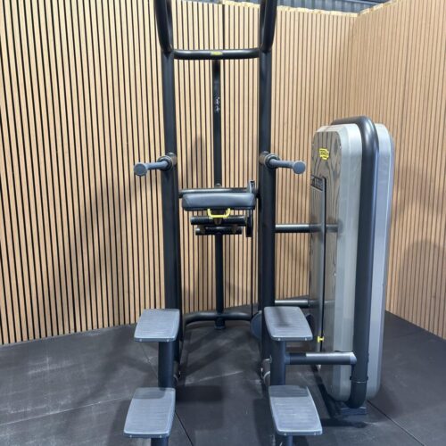 Technogym Element + Kneeling Easy Chin Dip (MB91) Black Grey