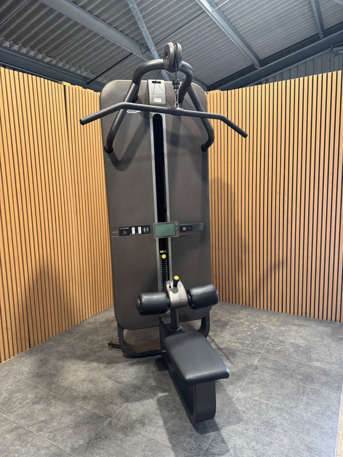 Technogym Artis Lat Machine (MK12) Carbon Grey - Image 2