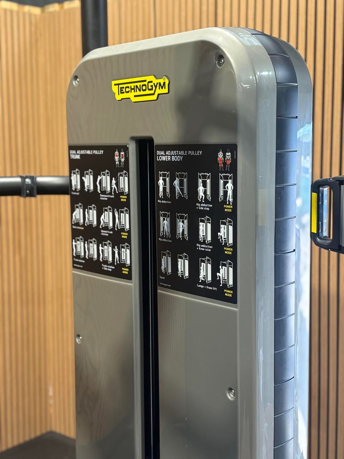 Technogym Element+ Dual Adjustable Pulley Performance (MB43) Black Flint Grey - Image 5