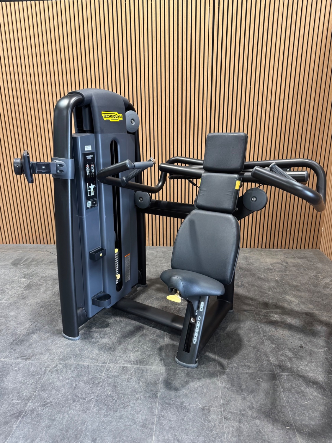 Technogym Selection Pro Shoulder Press Unity Mini (ML69U) Anthracite Black - Image 2